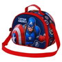 Karactermania Bolsa Portamerienda 3D Capitán América Patriot Multicolor