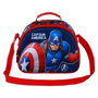 Karactermania Bolsa Portamerienda 3D Capitán América Patriot Multicolor