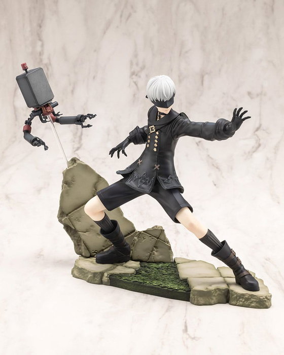 Nier:Automata Ver. 1.1a Estatua PVC ARTFX J 1/8 9S 18 cm