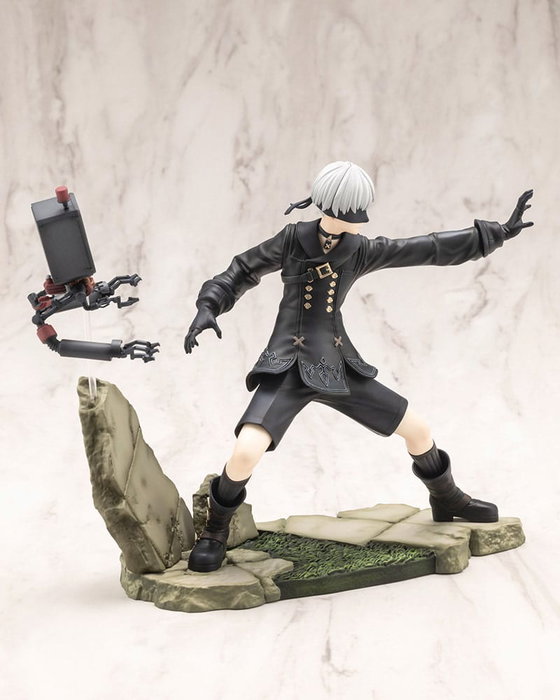 Nier:Automata Ver. 1.1a Estatua PVC ARTFX J 1/8 9S 18 cm