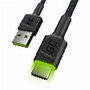 Green Cell Cable USB-C a USB-A 2.0 KABGC13 de 2m con LED Negro