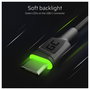 Green Cell Cable USB-A a USB-C KABGC13 de 2m con Iluminación LED