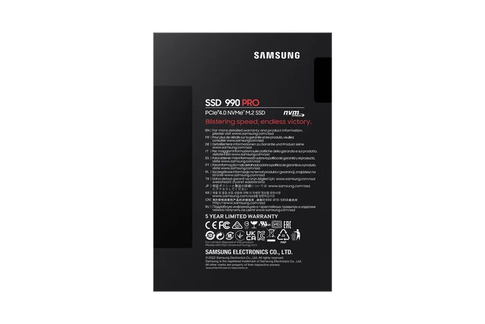 Samsung 990 PRO 2 TB M.2 NVMe PCIe 4.0