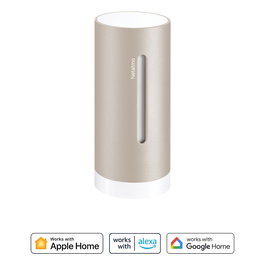 Netatmo NIM-S-WW Smart Indoor Air Quality Monitor - Additional Smart Indoor Module - Sand Color - Hygrometer, Thermometer