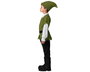 Disfraz Arquero de Fantasía Verde para Niño 3-4 Años | 6 Piezas Incluye Sombrero, Camisa y Pantalón | Poliéster