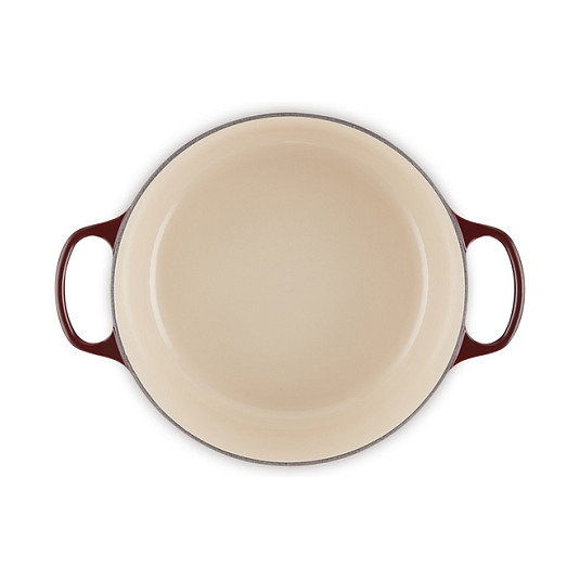 Le Creuset Signature Roaster redondo 28cm Rojo