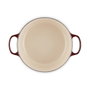 Le Creuset Signature Roaster redondo 28cm Rojo