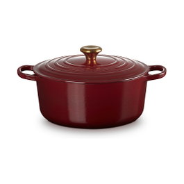 Le Creuset Signature Roaster redondo 28cm Rhone Rojo