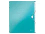 Leitz Wow Carpeta Clasificadora de Polipropileno con 12 Separadores Tamaño A4 Color Turquesa