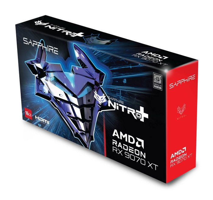 Sapphire NITRO+ Radeon RX 9070 XT Gaming OC 16GB GDGD6 Sapphire NITRO+ Radeon RX 9070 XT Gaming OC 16GB GDGD6