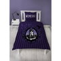 Wednesday Juego de cama reversible MIÉRCOLES en microfibra con funda nórdica 140 x 200 cm y funda de almohada 63 x 63 cm