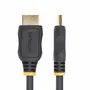 StarTech.com HD2MF3FL Cable Extensor/Alargador HDMI 2.0 Macho Hembra 1 Metro (3.3ft) - Alta Velocidad 18 Gbps, 4K UHD a 60Hz, HDR10, HDCP 2.2, Audio ARC, Chapado en Oro