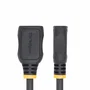 StarTech.com HD2MF3FL Cable Extensor/Alargador HDMI 2.0 Macho Hembra 1 Metro (3.3ft) - Alta Velocidad 18 Gbps, 4K UHD a 60Hz, HDR10, HDCP 2.2, Audio ARC, Chapado en Oro
