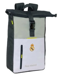 Safta Mochila con Solapa para Portátil 15,6'' Real Madrid Equip. 25/26