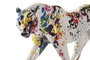 DKD Home Decor Figura de Resina Leopardo Multicolor