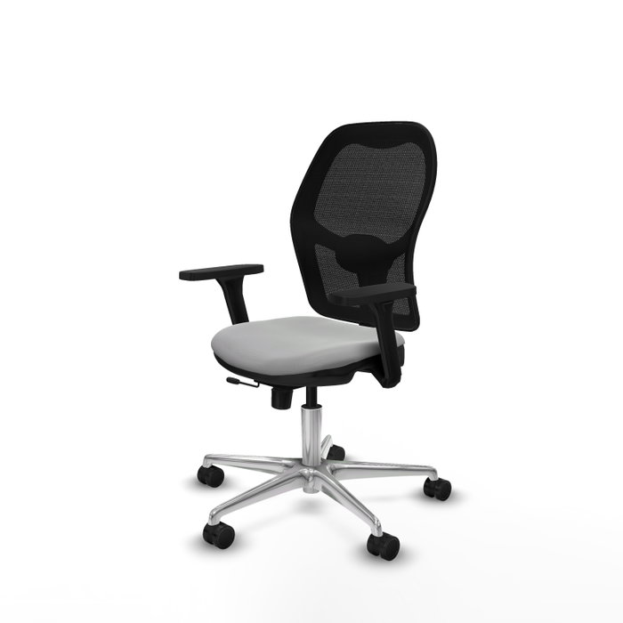 PIQUERAS Y CRESPO Silla de oficina Jorquera Gris claro y Negro PIQUERAS Y CRESPO Silla de oficina Jorquera Gris claro y Negro