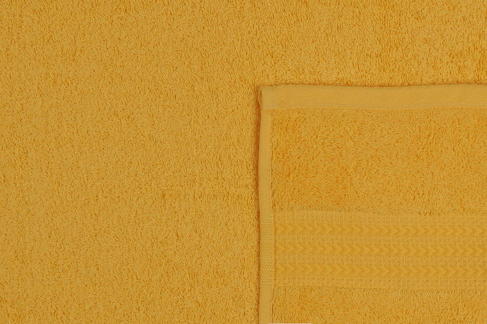 Mijölnir Rainbow - Dark Yellow Toalla de Mano de 30 x 50 cm en 100% Algodón para Baño