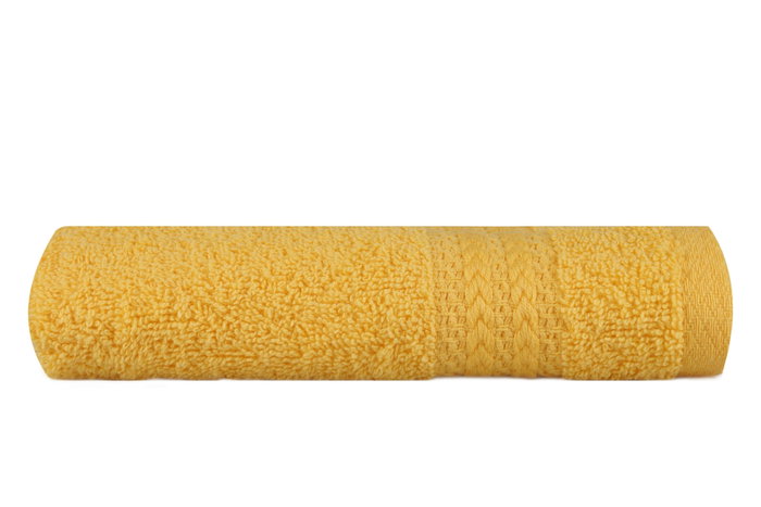 Mijölnir Rainbow - Dark Yellow Toalla de Mano de 30 x 50 cm en 100% Algodón para Baño