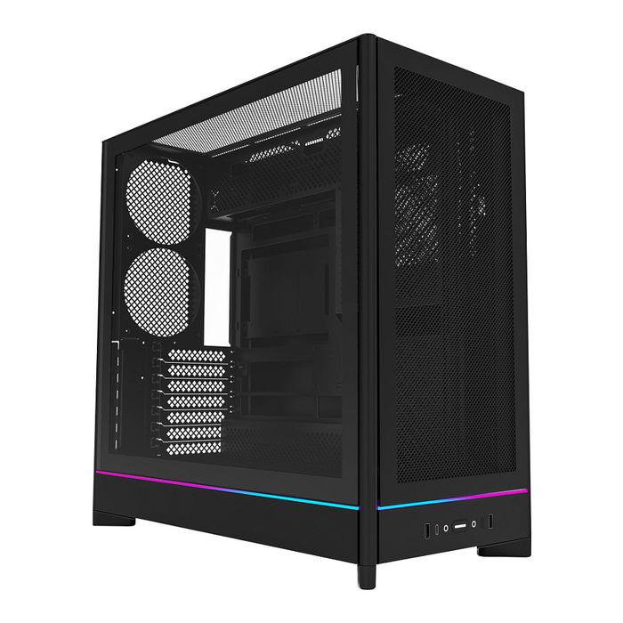 Montech HS01 Midi Tower PC Negro ATX, Micro ATX, Mini-ITX para Gaming y PC de Alto Rendimiento