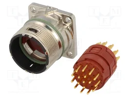 LAPP Conector M23 Macho 17 Pines Recto Industrial