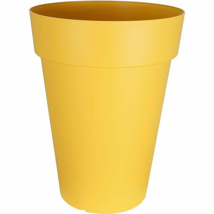 Riviera Jardinera SOLEILLA Amarillo - Plástico - 53 cm Riviera Jardinera SOLEILLA Amarillo - Plástico - 53 cm