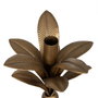 Ixia Portavelas Decorativo Oro Metal 15 x 15 x 54 cm