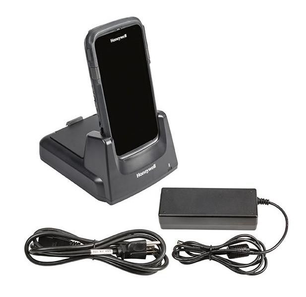 Honeywell CT40-HB-UVN-2 Estación Dock para Móvil y Batería, Negro y Rojo