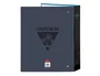 Safta Carpeta Blackfit8 California de 4 Anillas Lomo Ancho