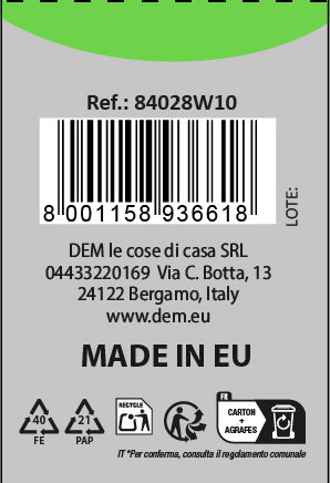 Inde Set de 10 Perchas de Plástico Ruth Inde Set de 10 Perchas de Plástico Ruth