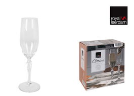 Royal Leerdam Set 6 Copas Champagne 21 cl "Gótica"