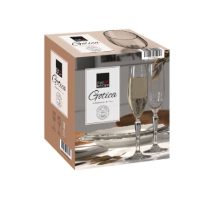 Royal Leerdam Set de 6 Copas Champagne Gotica 21cl Royal Leerdam Set de 6 Copas Champagne Gotica 21cl