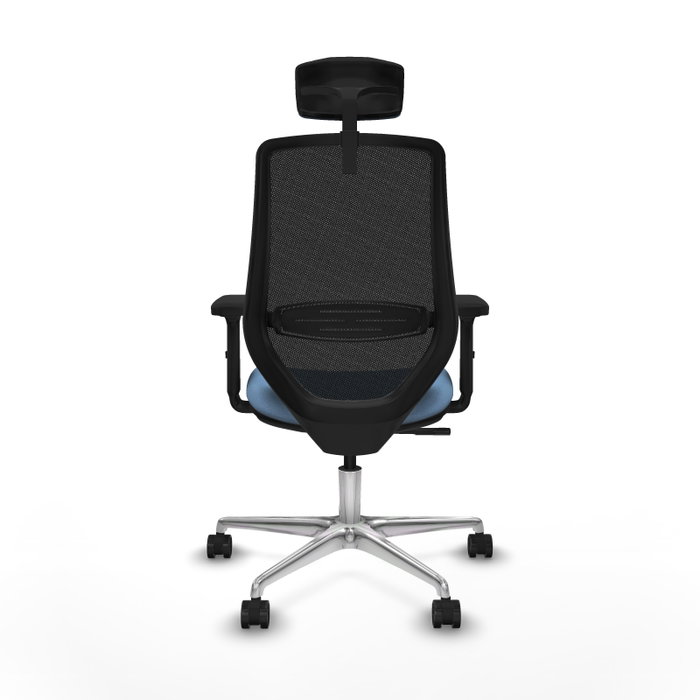 PIQUERAS Y CRESPO Silla de oficina Mardos con mecanismo Sincro, Azul cielo y Negro PIQUERAS Y CRESPO Silla de oficina Mardos con mecanismo Sincro, Azul cielo y Negro