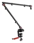 Genesis Thulium 500 (NGM-2156) - Brazo de Micrófono con Base de Escritorio, Colgador para Auriculares y Roscas 3/8", 5/8", 1/4" - Negro