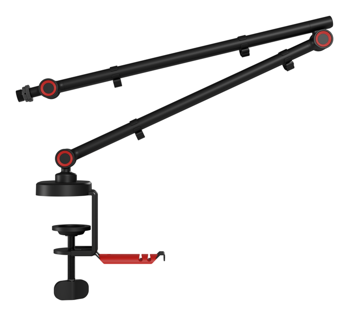 GENESIS NGM-2156 Soporte para Micrófono Brazo de Escritorio Negro Acero Carga 1kg