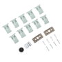 Equipo Estanco IP65 para 2 Tubos LED T8 de 120cm ABS/PC Gris