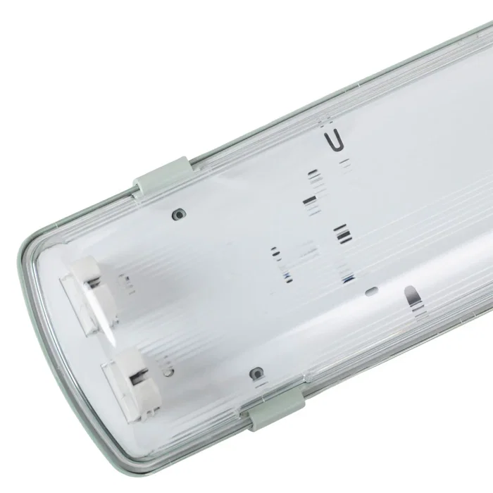 Equipo Estanco IP65 2 x Tubo LED 120cm T8 ABS/PC Pantalla Exterior HO-CX-YH4236T