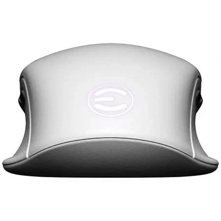 EVGA Ratón Gaming X12 Blanco, Hasta 16000 DPI, 8000 Hz, Cable Paracord, Iluminación RGB, Diseño Ligero, Ratón Óptico para Juegos