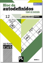 MEGASTAR EDITORIAL Bloc de Autodefinidos 12 ('Desafío') Nivel 2-3