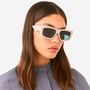 Hawkers Gafas de Sol ZENITH #Cream Turquoise Unisex Cat-Eye Acetato 1 u Español