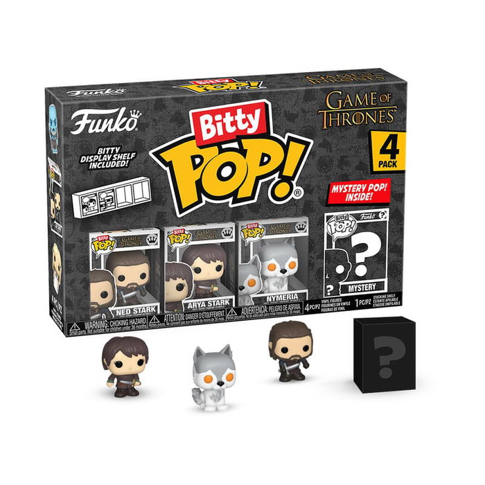 Funko Pack de 4 Figuras Bitty POP! Juego de Tronos Ned Stark