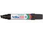Artline Rotulador Permanente 100 Negro Punta Biselada Extragruesa Trazo 7,5-12 mm
