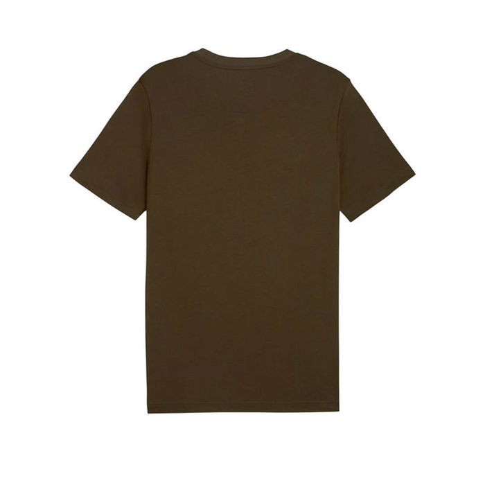 Camiseta de Manga Corta Hombre Puma Essentials 2 Color Oliva 7-8 Años