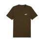 Camiseta de Manga Corta Hombre Puma Essentials 2 Color Oliva 7-8 Años