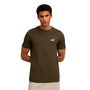 Camiseta de Manga Corta Hombre Puma Essentials 2 Color Oliva 7-8 Años
