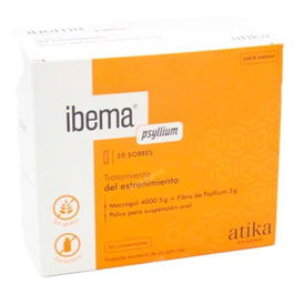 Ibema Psyllium Polvo Soluble Oral 20 Sobres 9 g