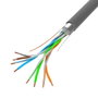 Lanberg Bobina de cable de red Cat6 U/UTP AWG23 305m Gris LCU6-10CC-0305-S
