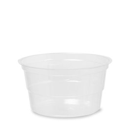 Duni Vaso Crystal 800u - 25 cl, 5.3x9.6 cm, Un Solo Uso, PET Reciclado