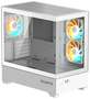 Gigabyte C201 Panoramic Ice Caja PC Torre Media m-ATX