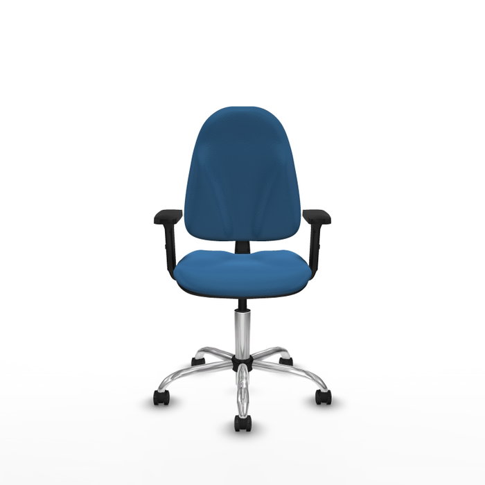 PIQUERAS Y CRESPO Silla de oficina Algarra Azul claro