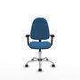 PIQUERAS Y CRESPO Silla de oficina Algarra Azul claro
